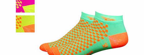Defeet Speede Hi-viz Low Sock