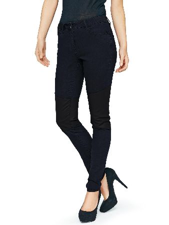 Definitions Coated Panel Skinny Jeans