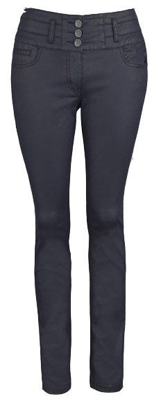 Definitions Petite Stevie PU High Waisted Jeans