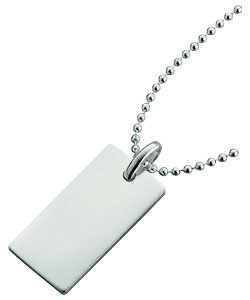 By Fred Bennett Sterling Silver Dog Tag
