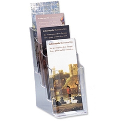 Deflecto 4 Pocket Literature Holder Leaflet 1/3