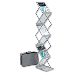 Deflecto Literature Display Folding Concertina