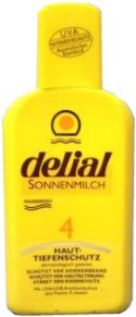 Delial Sun Tan Milk 200ml SPF4