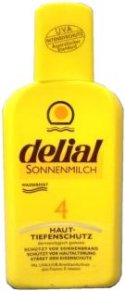 Delial Sun Tan Milk 200ml SPF4