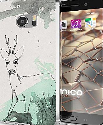 delightable24 Premium Protective Case TPU Silicone HTC 10 Smartphone - Deer