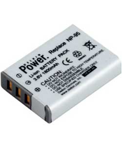 Delkin Fuji NP-95 Rechargeable Battery Li Ion