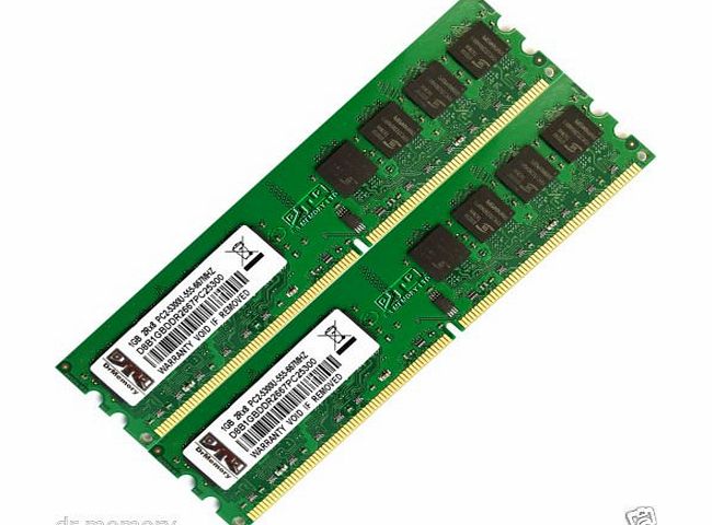 Dell 2GB (2x1GB) Memory RAM Upgrade for Dell Dimension 3100 3100C Computers PCs