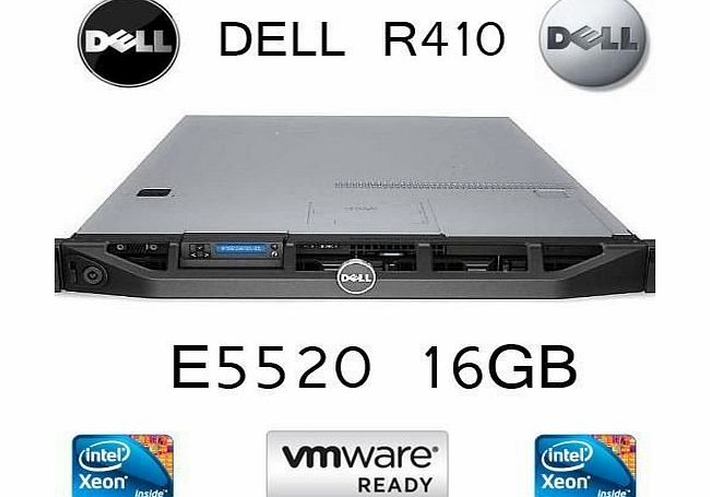 Dell  R410 E5520 16GB 2 X 146GB 15K SAS SERVER FULLY REFURBISHED (P11-1)