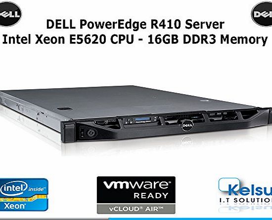 Dell  R410 E5620 16GB 2 X 146GB 15K SAS SERVER FULLY REFURBISHED (P11-2)