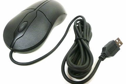  USB Black Optical Scroll Mouse Dell P/N: XN966 , XN967