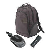 dell Dicota Brown Challenge Backpack,