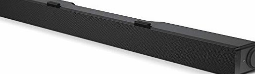 Dell Genuine Original Dell AC511 USB Powered Soundbar Speakers , Low Profile , Compatible with the latest Dell monitors E1914H, E2014H, E2014T, E2214H, E2314H, E2414H, P1914S, P2014H, P2214H, P2314H, P2414