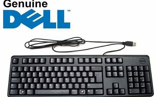 Dell KB212 USB Keyboard, Black Slim