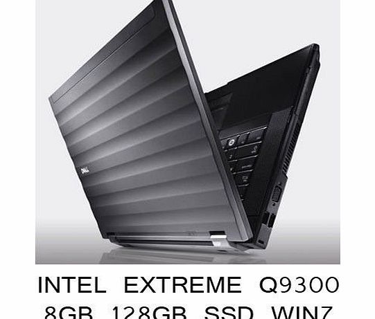 Dell Precision M4400 WORKSTATION Core 2 Duo 8GB 128GB SSD WIN7 Laptop (F440)