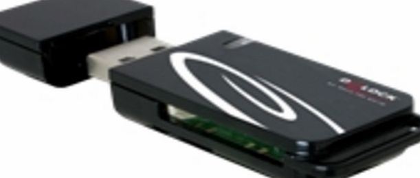 Delock 91667 - Black - USB 2.0 Card Reader
