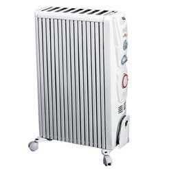 DELONGHI 2.0Kw Dragon Heater White