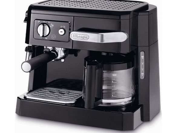 DeLonghi BCO410 Front Loading 15-Bar Combi Coffee Machine