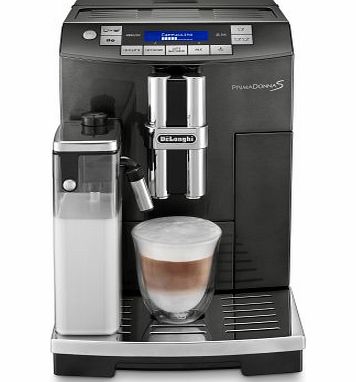 DeLonghi  ECAM26.455.B Bean to Cup Coffee Machine, 2 Litre , 15 Bar - Black Liquoice