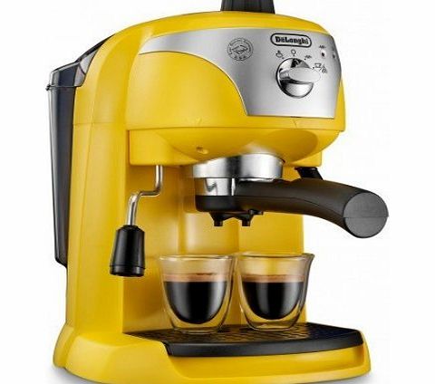  Motivo Espresso Coffee Maker Yellow (Delonghi yellow motivo traditional pump espresso machine)