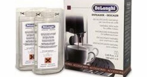 :DELONGHI, NATURAL COFFEE MACHINE DESCALER * BOX OF 4 *