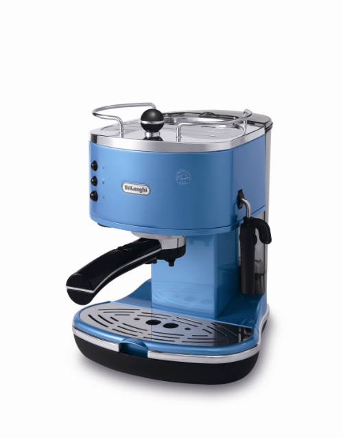 Espresso Coffee Machine, Azure Blue