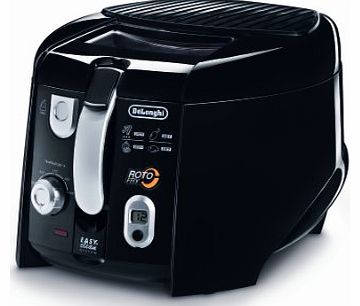 DeLonghi F28313.BK Roto Fryer with Timer - Black