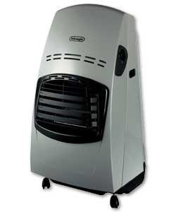 Portable  Heaters on Delonghi Sbf Silver Portable Gas Heater 4 2kw Heater   Review  Compare