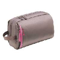 Delsey Luggage Cocon Wet Pack Chestnut and Pink