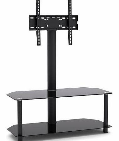 Delta BLACK GLASS/METAL LCD TV STAND 