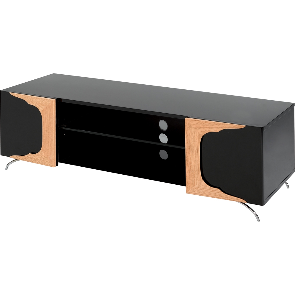 black sideboard