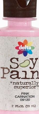 Delta Soy Paint 2 Ounces-Pink Carnation