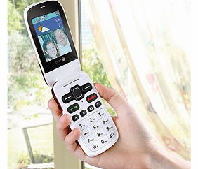 Deluxe 3G Easy To Use Doro Clamshell Mobile