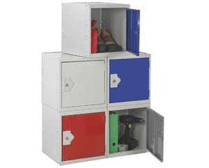 Deluxe cube lockers