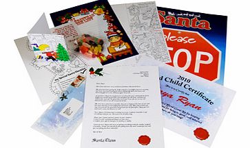 Letter From Santa Gift Set