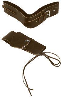 Deluxe Western Belt and Holster