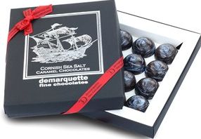 Demarquette , Cornish sea salt caramel chocolates