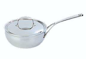 Atlantis Conical Sauteuse with lid 20cm