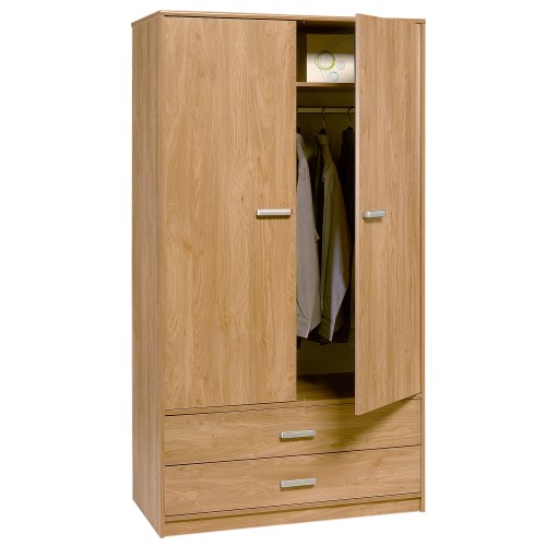 Demeyere Felix 2 Door 2 Drawer Wardrobe