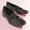 DEMO girls brandie elastic detail slip-on shoe