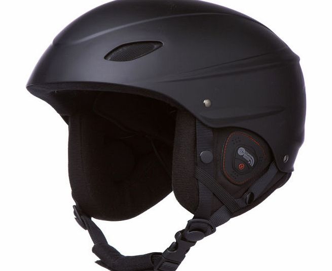 Demon Mens Demon Phantom Audio Helmet - Matte Black