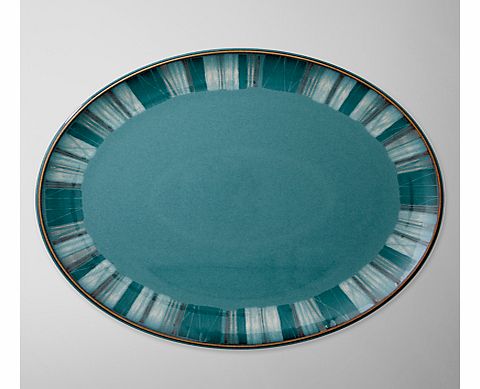 Azure Coast Oval Platter, 36cm