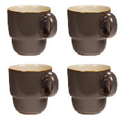 Denby Everyday mug, cappuccino pack of 4-BUNDLE