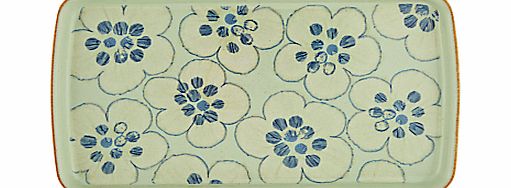 Denby Heritage Orchard Rectangle Plate, L26 x