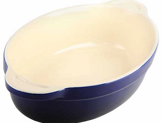 Imperial Blue Medium Oval Oven Dish