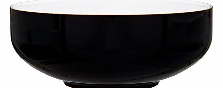 Denby Jet Soup/Cereal Bowl, Black, Dia.15.5cm