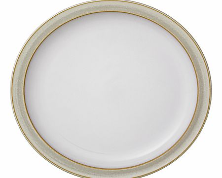 Denby Linen Plate, Cream