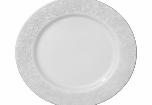 Denby Monsoon Lucille Plates, Silver