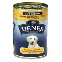 denes Dog Chicken and Liver Low Calorie 400g Pack of 12