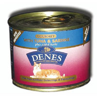 Denes Gourmet Tuna and Sardine 195g Pack of 12