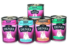 Denes Canned Cat Food Adult Chicken and Turkey 400g
